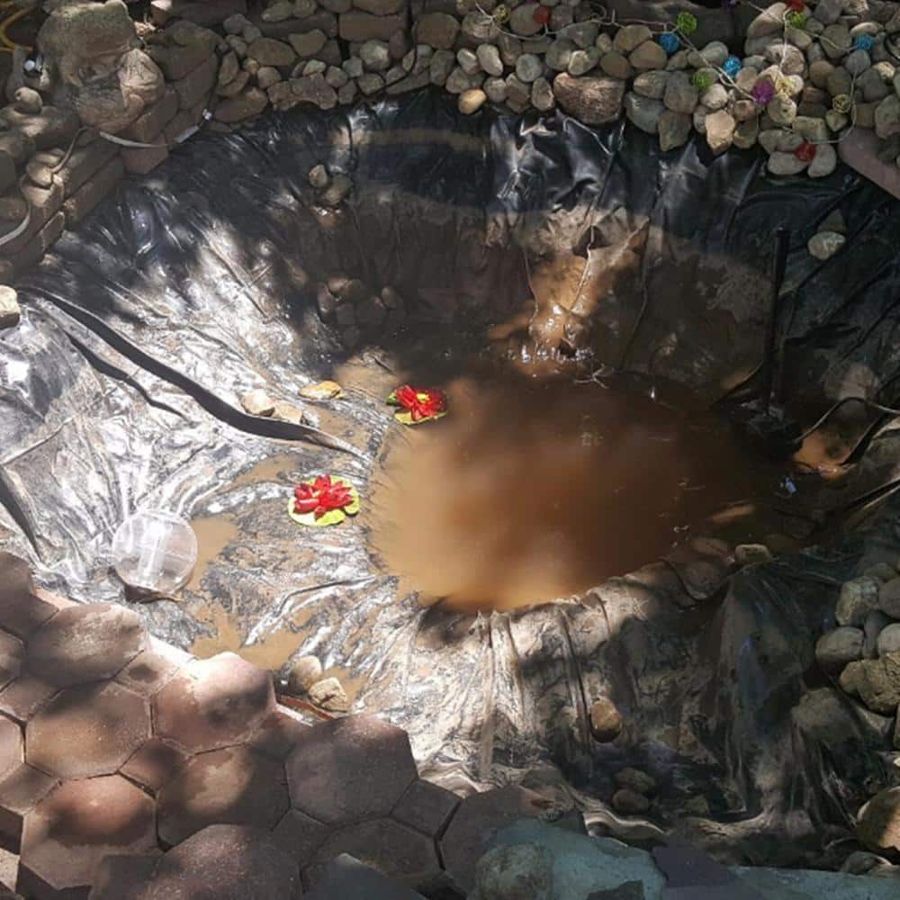 Black 20 Mil LLDPE Pond Liner for Aquaculture and Landscaping
