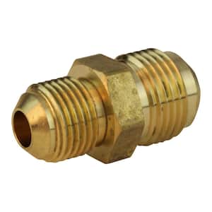 1/2 in. x 3/8 in. Flare Brass Reducing Coupling Fitting