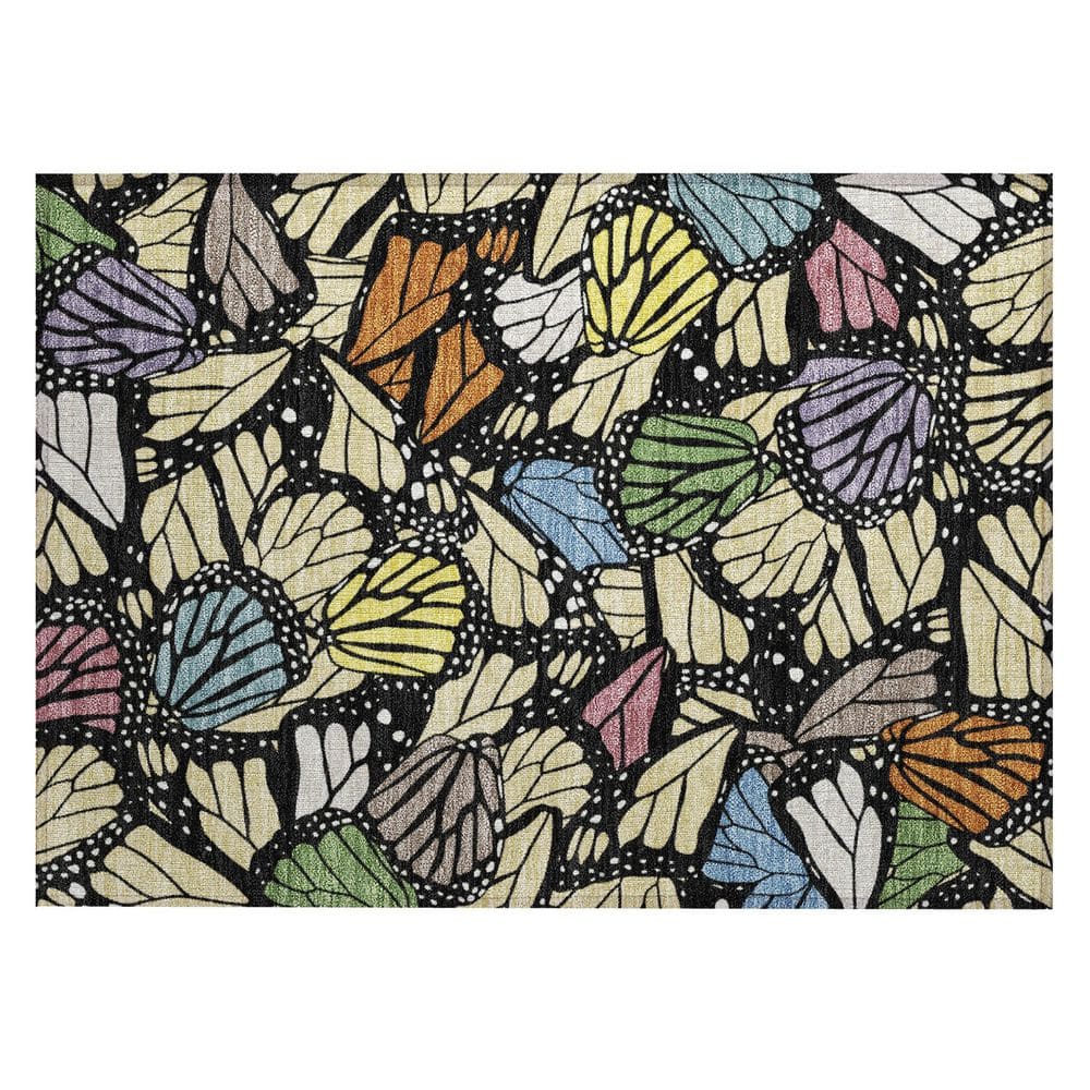 Chantille Machine Washable Indoor/Outdoor Abstract ACN2846 Wheat 3 ft. x 4 ft. Area Rug price history on PriceWatchPro