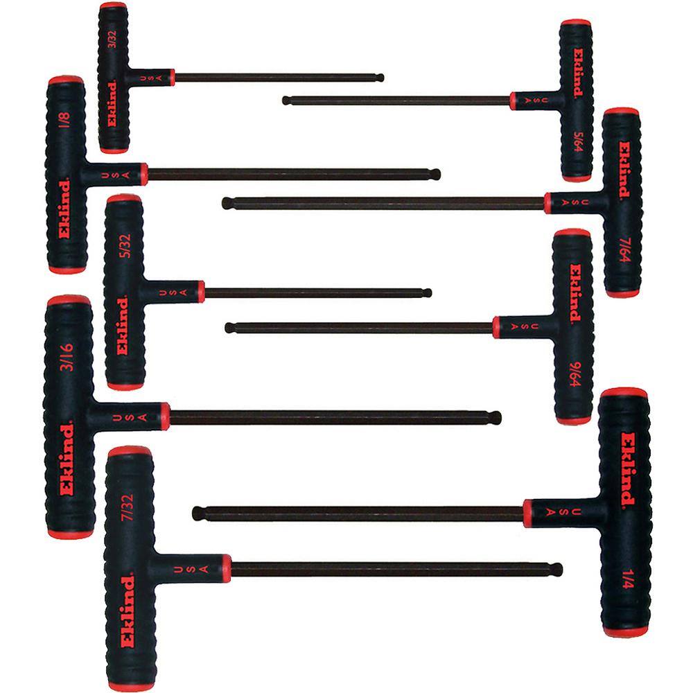 EKLIND 61808 EKLIND Power-T Ball Hex Key - 1/8" X 9" Arm For