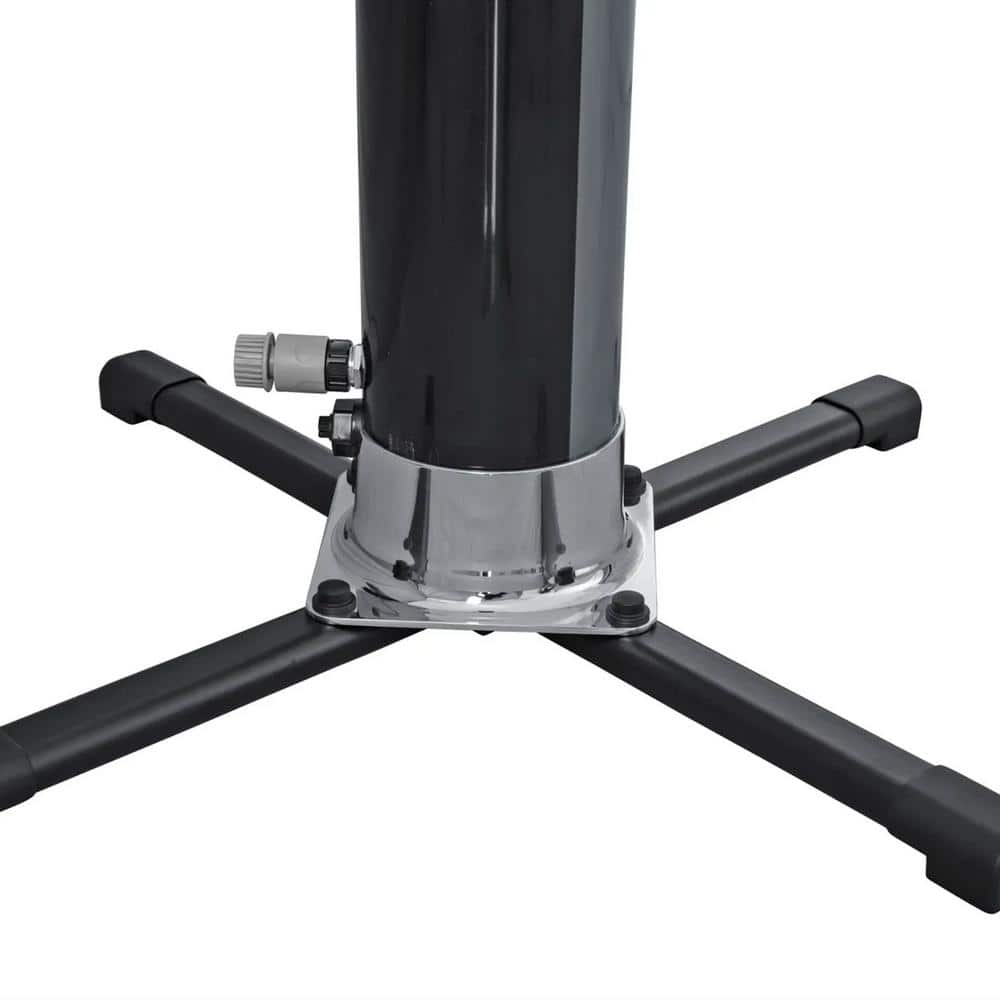 Bestway Black Solar-Powered Outdoor Shower with Adjustable Head