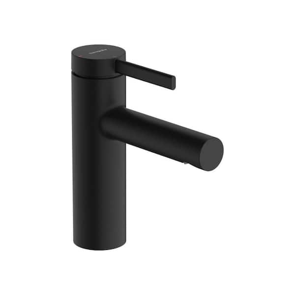 Zesis S Single Hole Bathroom Faucet in Matte Black