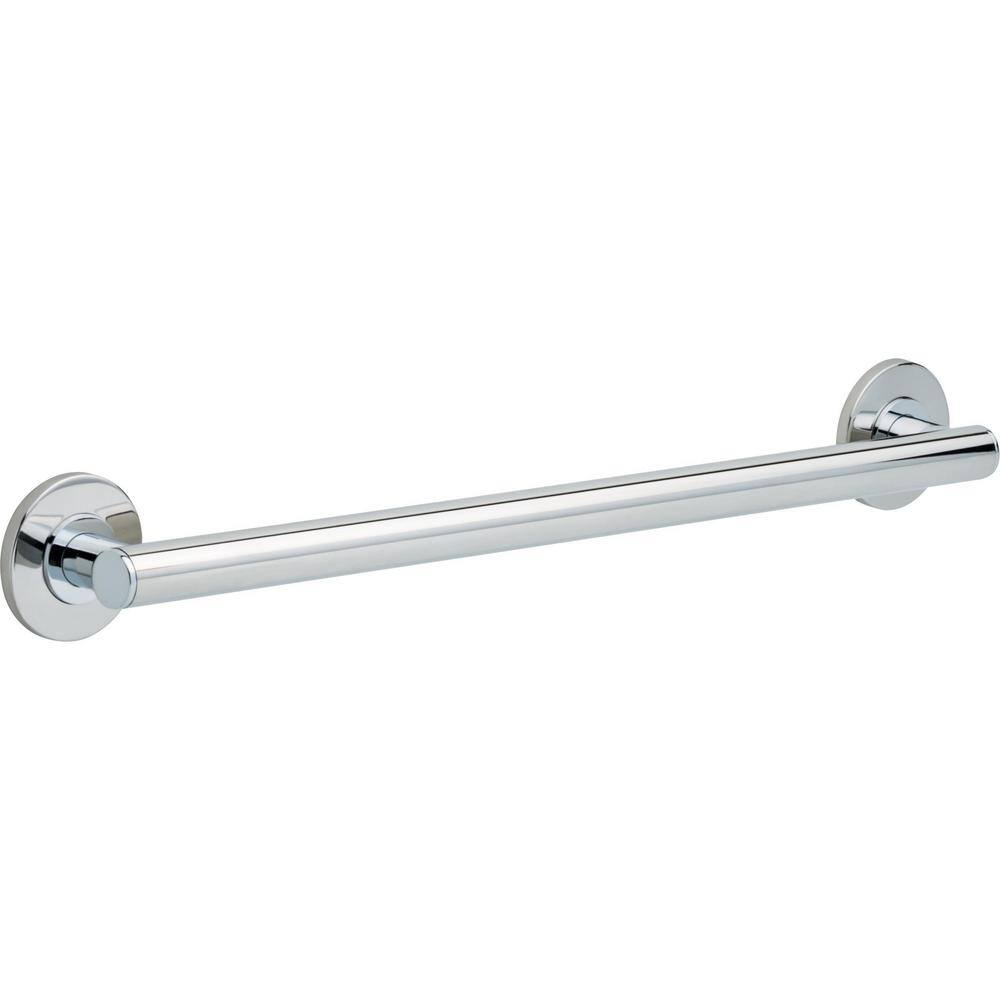 Stainless Steel 24-Inch Wall Mounted Grab Bars, Set of 3