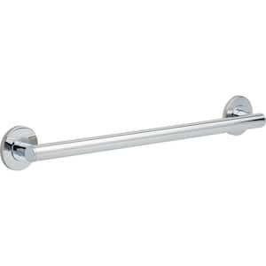 Contemporary 24 in. Concealed Screw ADA-Compliant Decorative Grab Bar in Polished Chrome (3-Pack)
