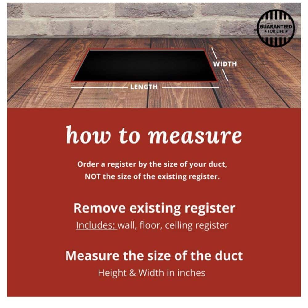 Low-Profile Black Steel Floor Register with Diagonal Pattern