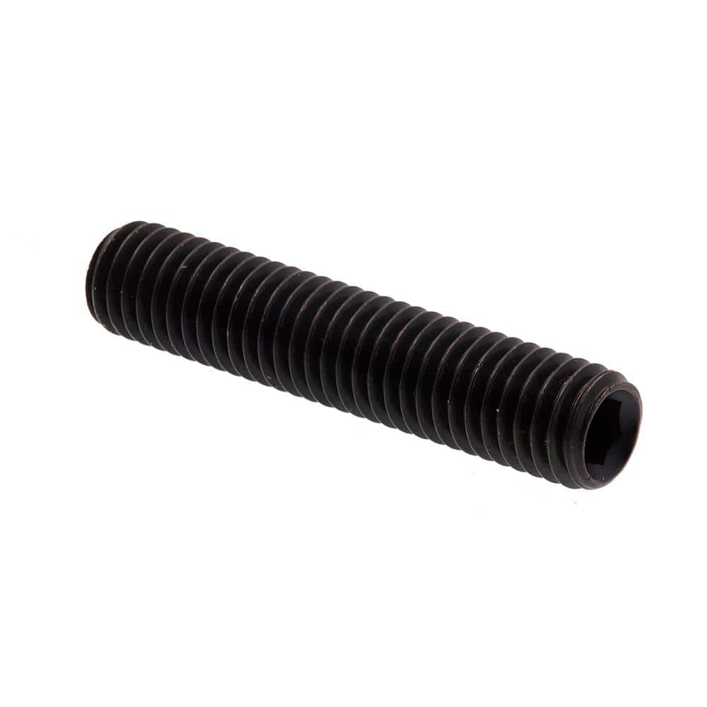 Flush 34 mm thread len. 2pc M8-1.25 x 40 mm Flat Socket Cap Screw Black Zinc 