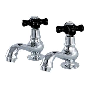 Duchess Old-Fashion Basin Tap 4 in. Centerset 2-Handle Bathroom Faucet in Chrome