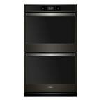 30 in. Smart Combination Wall Oven with Touchscreen in Fingerprint Resistant Black Stainless Steel
