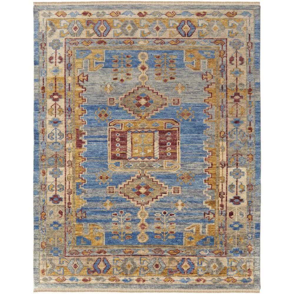4 ft. x 6 ft. Blue, Red, Yellow Geometric Area Rug price history on PriceWatchPro