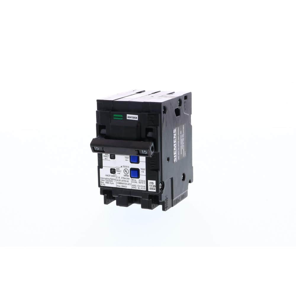 15 Amp 2-Pole Combination Type AFCI Plug-On Neutral Circuit Breaker price history on PriceWatchPro