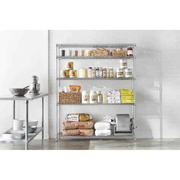 Eagle Group A5-74-1860S Add-On Shelving Unit, 5-tier, 60W x 18D x 74H