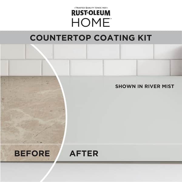 1 qt. River Mist Satin Interior Countertop Paint Kit