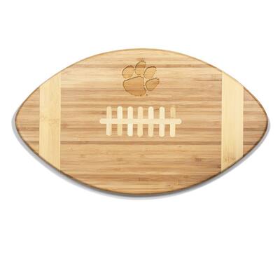 Clemson Tigers Touchdown Bamboo Cutting Board
