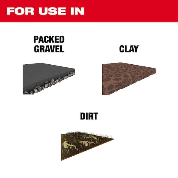 5-1/2 in. x 20 in. High-Speed Steel Hex Clay Spade Bit