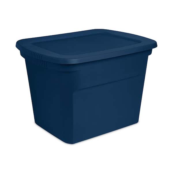 18-Gal. Storage Tote Container 24 Pack