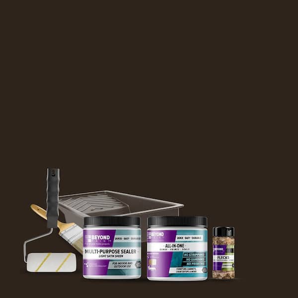BEYOND PAINT Mocha All-in-One Multi-Surface Countertop Kit