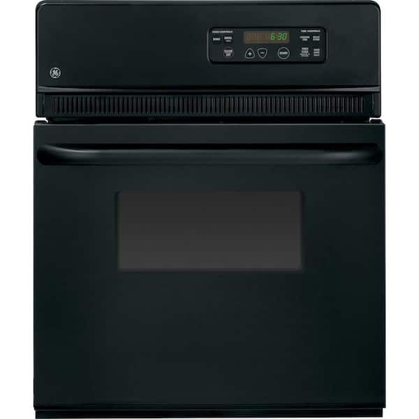 GE 24 in. Single Electric Wall Oven in Black