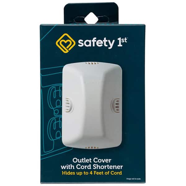 Outlet Cover with Cord Shorterner