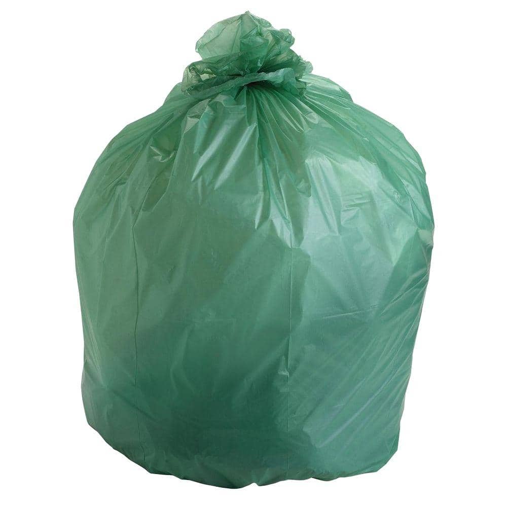 Mega case of 320 Sustainable, Plant-Based Trash Bags