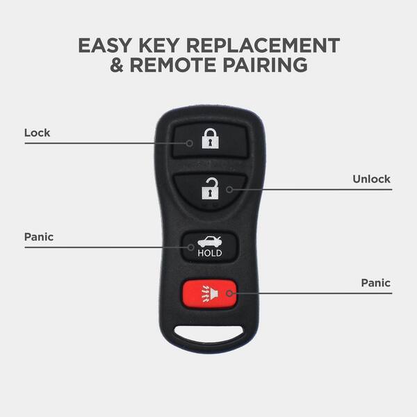 thumbnail interactive-video image 1 of Genuine Nissan JDM Key Remote Fob – For Elgrand E51 & Serena C25 (4-Button, Grade A Used) 1 of 2