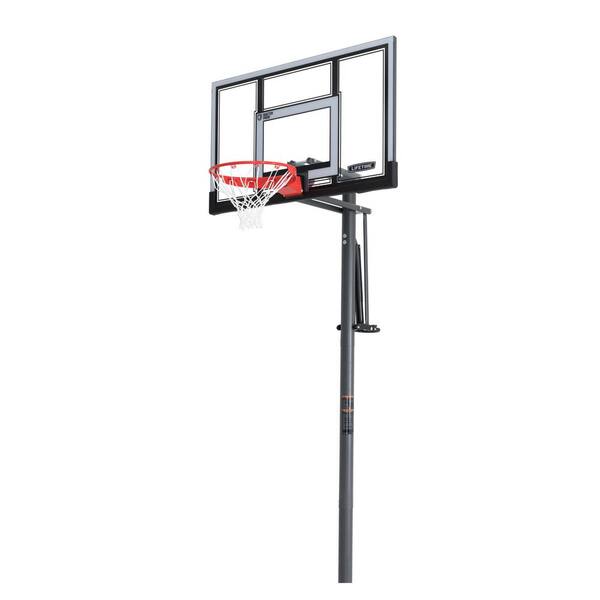 Spalding 54 Polycarbonate Portable Basketball Hoop