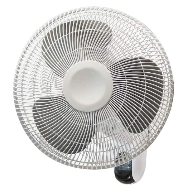 Photo 1 of 16 in. Indoor Wall Mount Fan with Remote