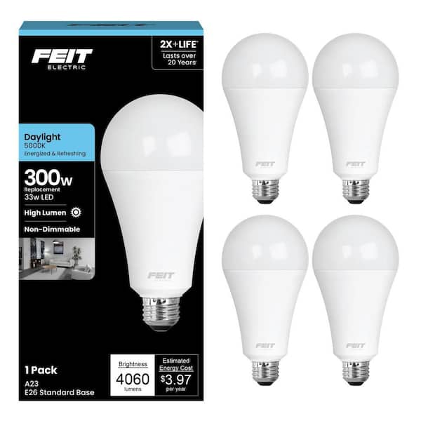 Feit Electric 200-Watt Equivalent A21 Non-Dimmable High Brightness