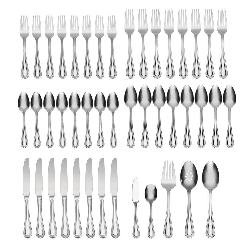 Oneida Countess 45 Piece Everyday Flatware Set, Service For 8