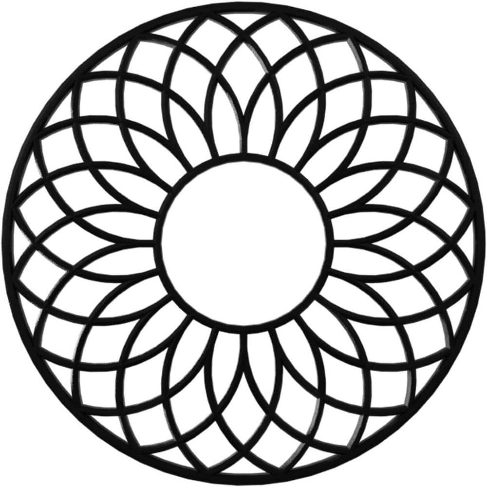 16 in. O.D. x 5-1/2 in. I.D. x 1/2 in. P Cannes Architectural Grade PVC Pierced Ceiling Medallion price history on PriceWatchPro
