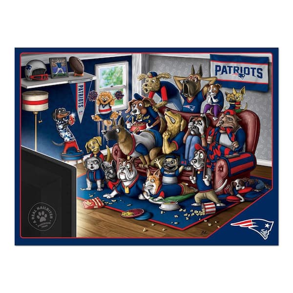 YouTheFan NFL New England Patriots Purebred Fans Puzzle-A Real