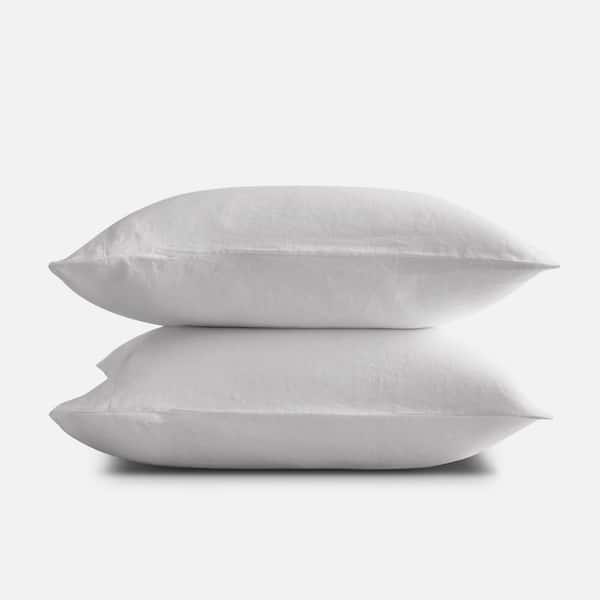 SIJO Snow French Linen Standard Pillowcase (Set of 2)