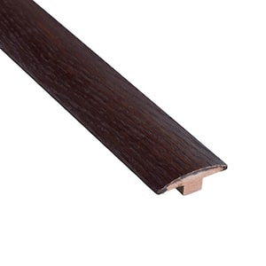 Onyx Acacia 3/8 in. Thick x 2 in. Wide x 78 in. Length T-Molding