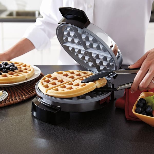 Bigger Size Aicook Stainless steel Belgium Waffle Maker (20cm