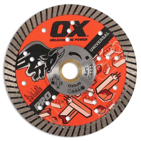 Professional Universal 5 in. 7/8 in. - 5/8 in. Bore Diamond Blade