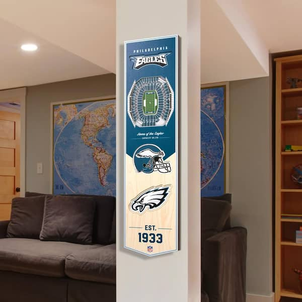 Philadelphia Eagles 3D StadiumViews Picture Frame Lincoln Financial Field