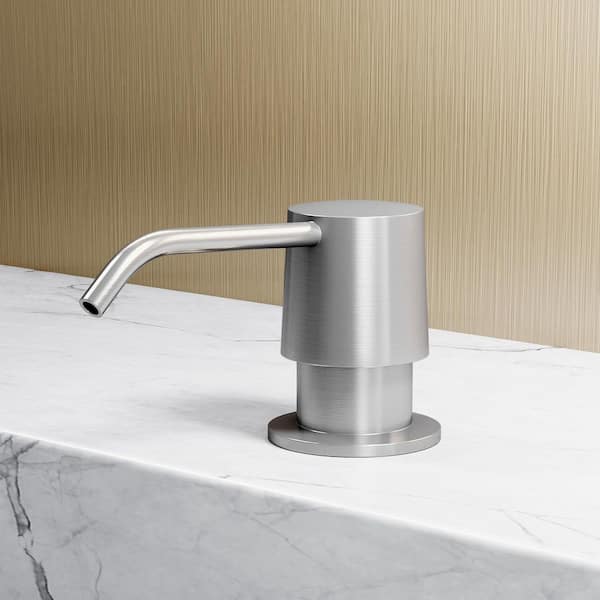 12 oz. Kitchen Soap Dispenser in Stainless Steel