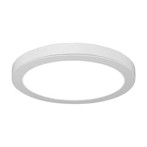 DSE(V3) 11 in. White Round Selectable CCT LED Flush Mount Ceiling Light