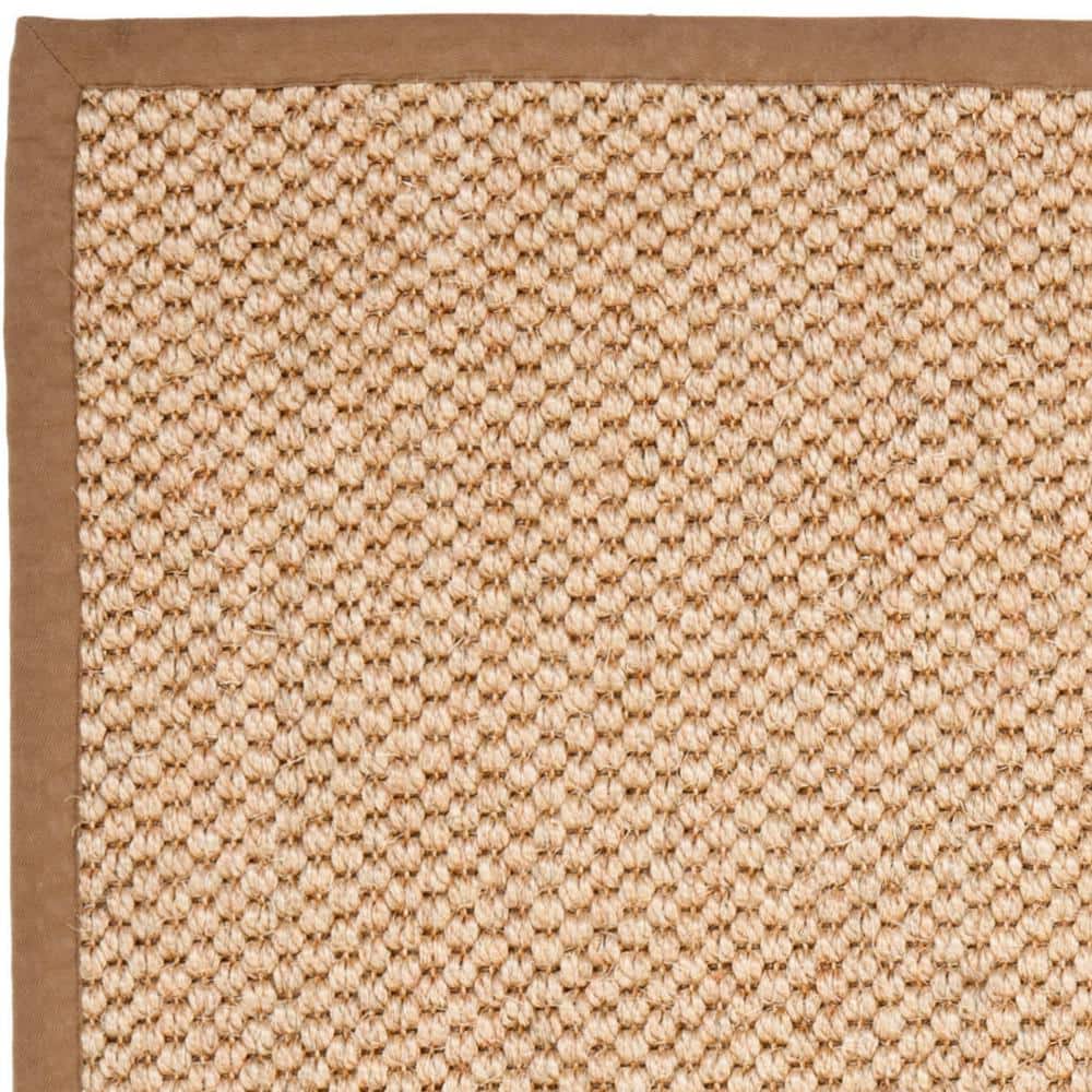 Natural Fiber 5' x 8' Sisal Area Rug with Border