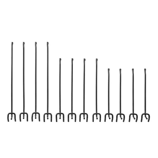 2 In. Light Duty Safety Tip Straight Pegboard Hook (4-Count) - Brownsboro  Hardware & Paint