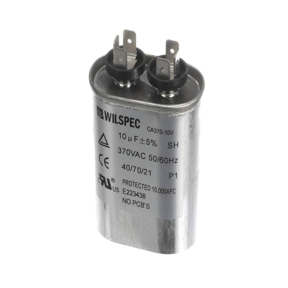 Run Capacitor, 10Uf, 370Vac, 50/60Hz, Oval-Shaped P05700 price history on PriceWatchPro