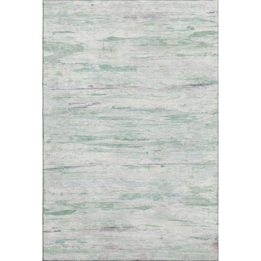 Mayfield Premium Machine Washable Abstract AMF1985 Aloe 8 ft. x 10 ft. Area Rug price history on PriceWatchPro