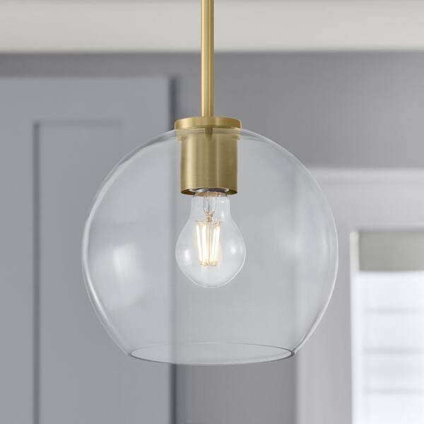 large glass ball light