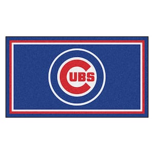 MLB - Chicago Cubs 3 ft. x 5 ft. Ultra Plush Area Rug