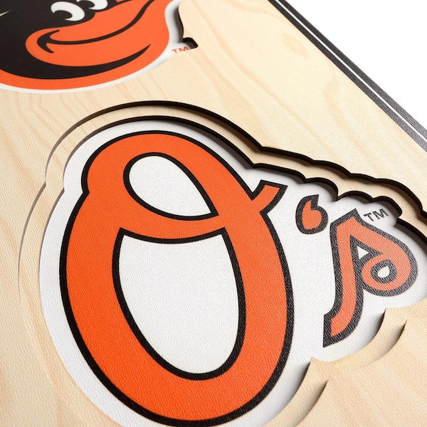 Baltimore Orioles Baseball Friends & Family Wooden Sign – Poor
