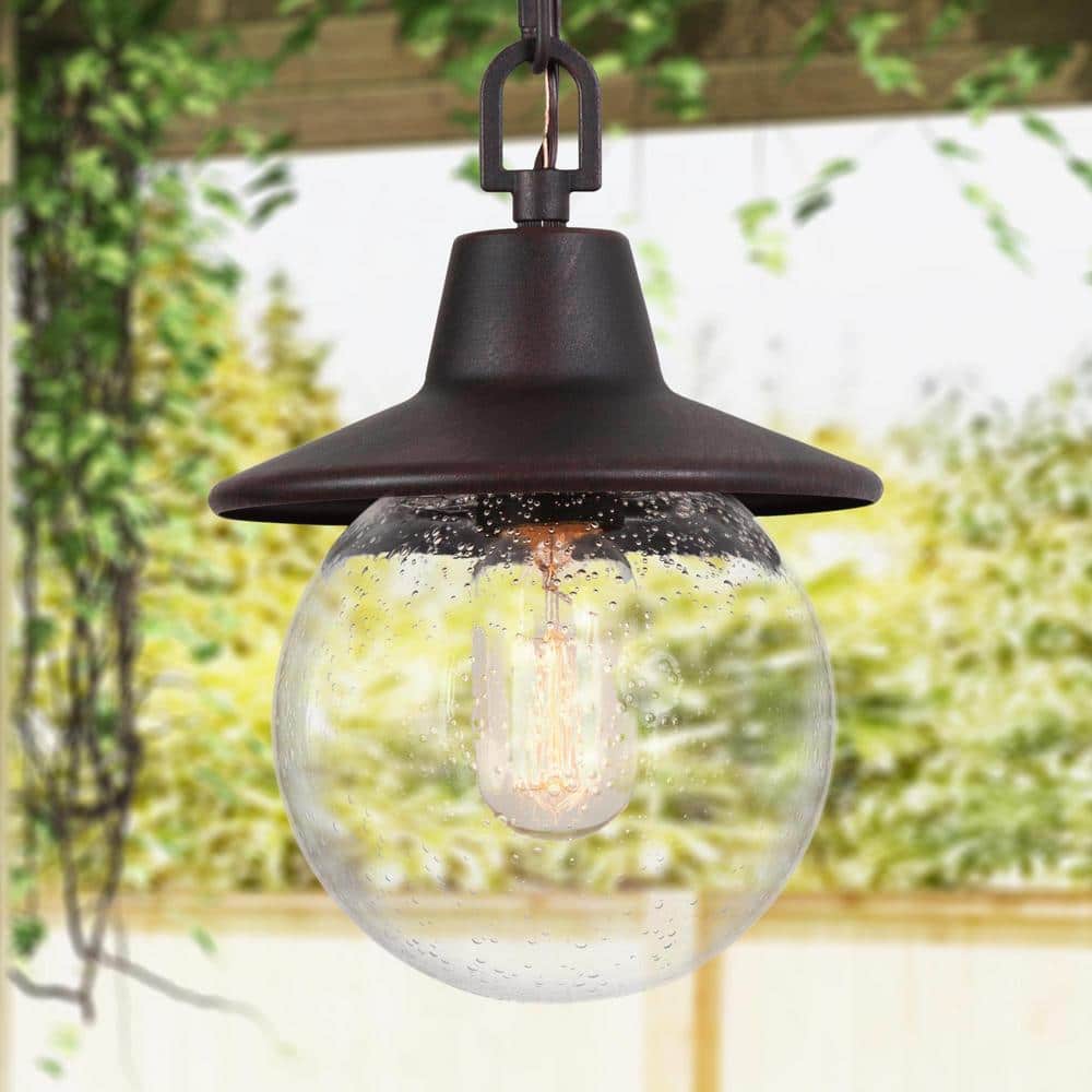 Globe Patio Lights with 30' Cord, 6-Pack, Bronze