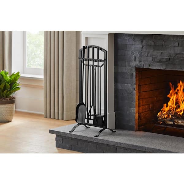 PRIVATE BRAND UNBRANDED 5-Piece Fireplace Toolset