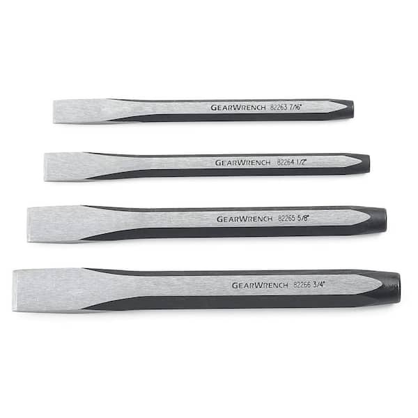 GEARWRENCH Steel SAE Cold Chisel Set (4-Piece)
