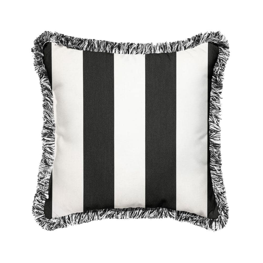 Sunbrella Cabana Classic Outdoor Fringe Throw Pillows