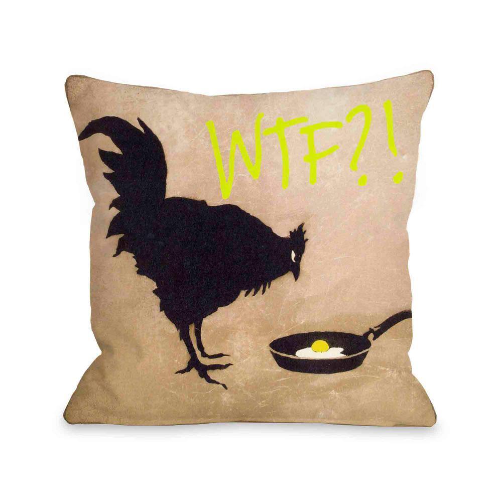 chicken throw pillows