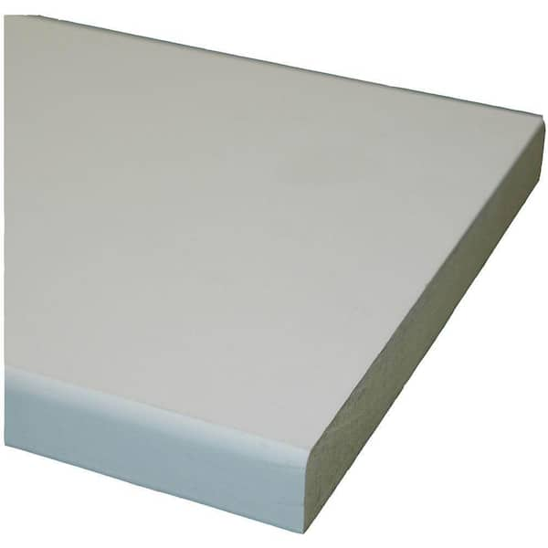 Pac Trim 11/16 in. x 3-1/2 in. x 16 ft. Primed Composite MDF Trim ...